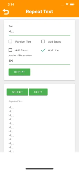 Game screenshot Repeat Text apk