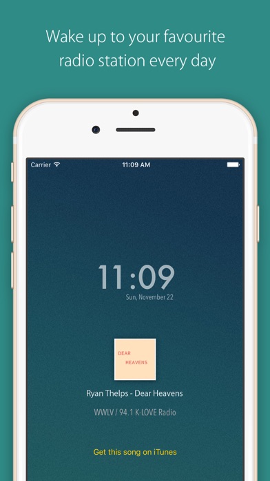 bedr Pro alarm clock radio Screenshot