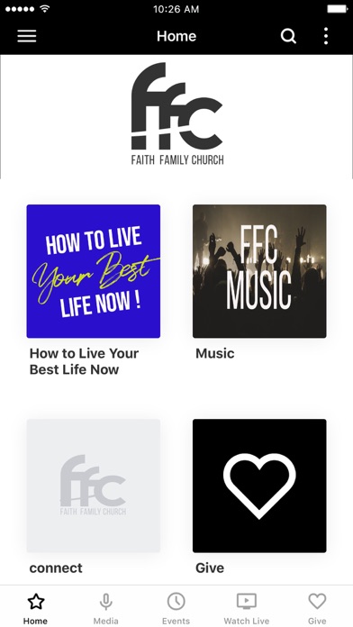 Faith Family Church - SC Screenshot