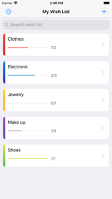 My Wish List -Save your wishes screenshot