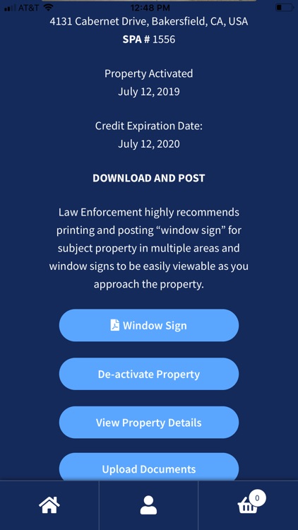 Squatter's Prevention Act screenshot-3