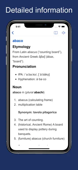 Game screenshot Italian Etymology Dictionary apk