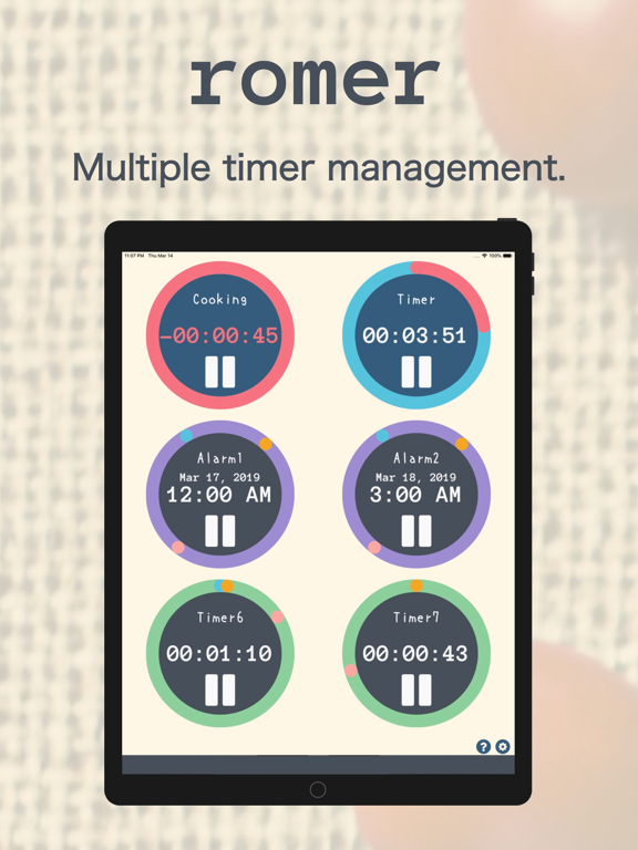 Screenshot #4 pour MultiTimer-romer