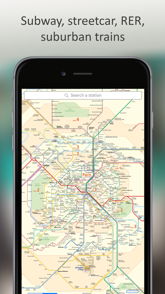 #2. Paris Métro Map (iOS) 由: DXB Technologies