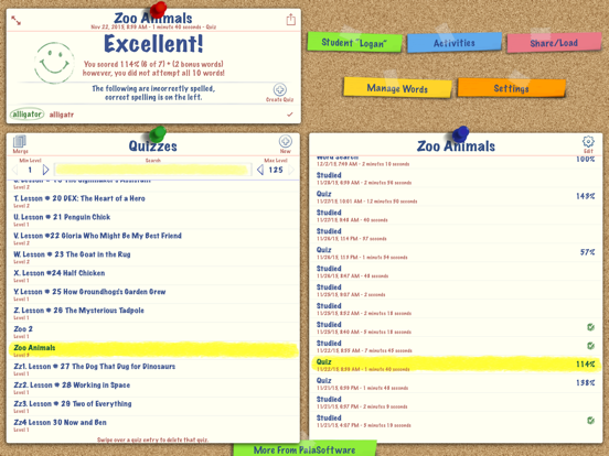 SpellBoard iPad app afbeelding 1