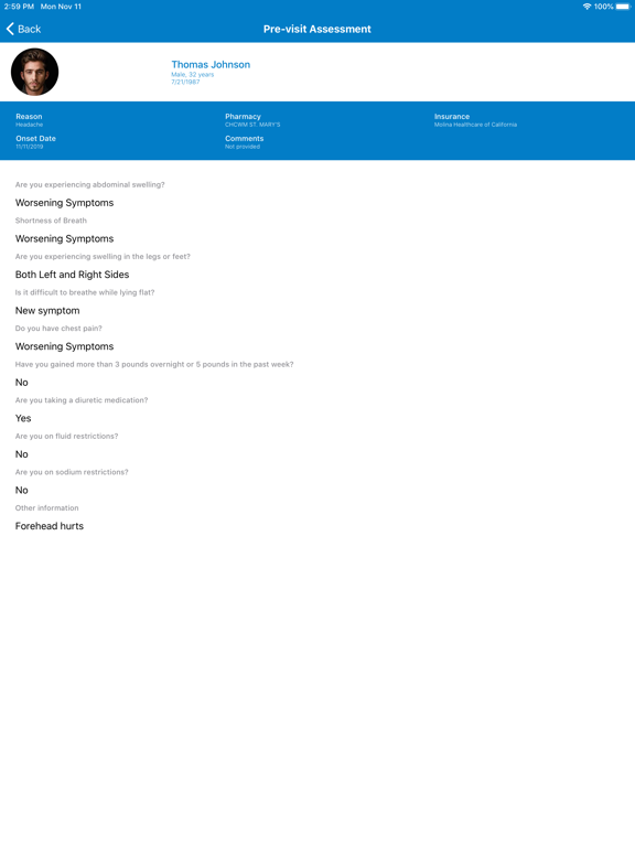 Care Convene Provider iPad screenshot 2 - Medical app