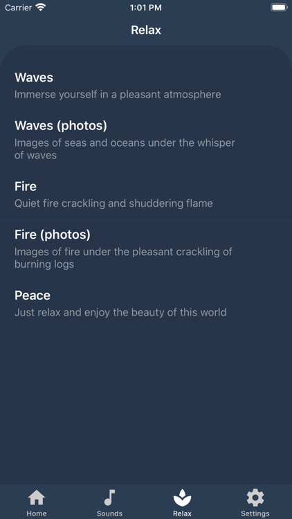 My sleep: relax, sounds, dream