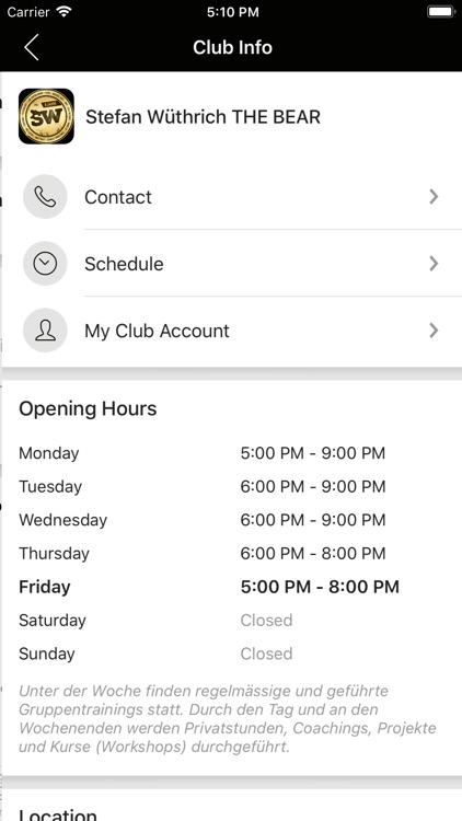 Stefan Wüthrich THE BEAR