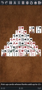 Solitaire 3D. screenshot #2 for iPhone