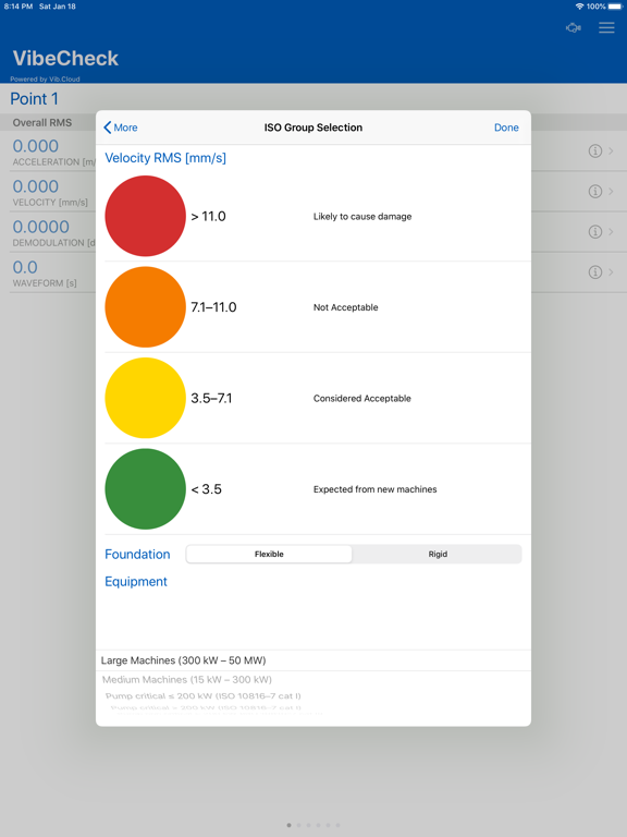 VibeCheck iPad screenshot 3 - Productivity app