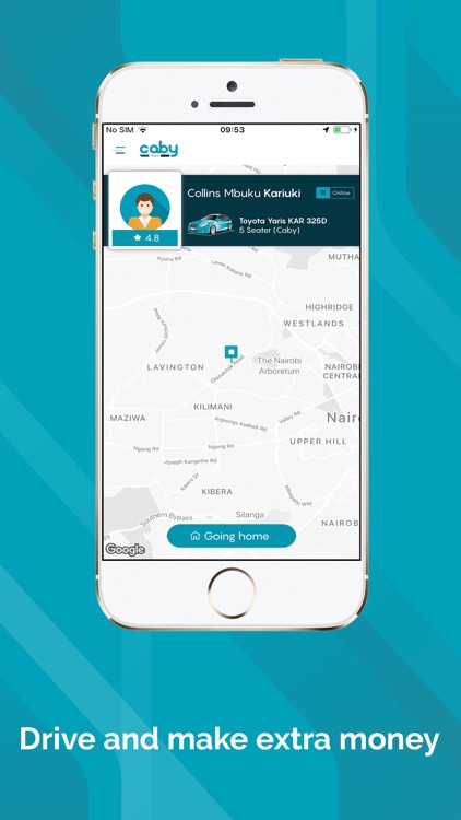 Caby Driver - ride sharing