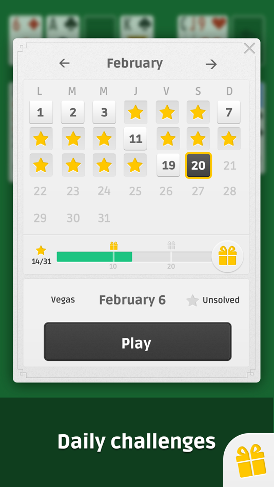 #3. Solitaire ∘ (iOS) 来自: Green Panda Games