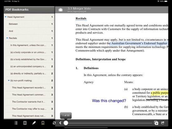 Team Papers iPad screenshot 4 - Business app
