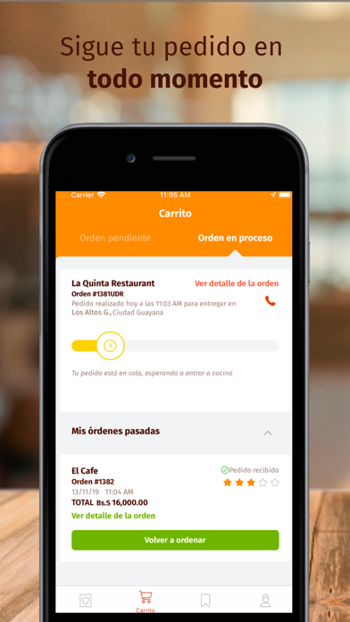 El Menu Screenshot