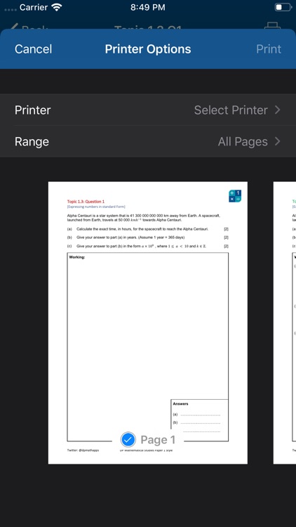 DP Math Studies P1 Practice screenshot-4