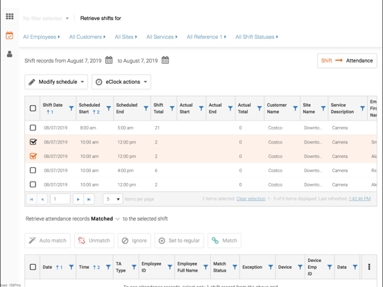 Celayix Time Xpress iPad screenshot 8 - Business app