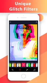 glitch video photo 3d effect.s iphone screenshot 4