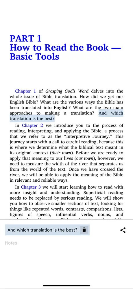 BibleMesh E-reader