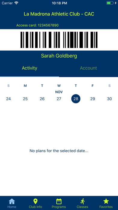 La Madrona Athletic Club - CAC Screenshot