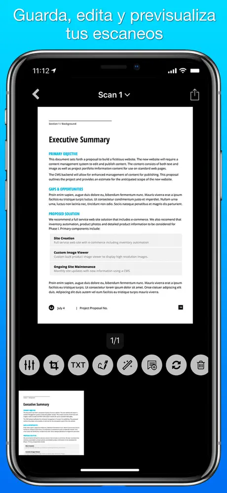 Scanner PDF Docs & Images