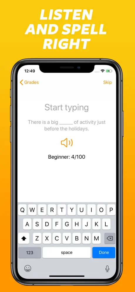 Spelby - The spelling bee app