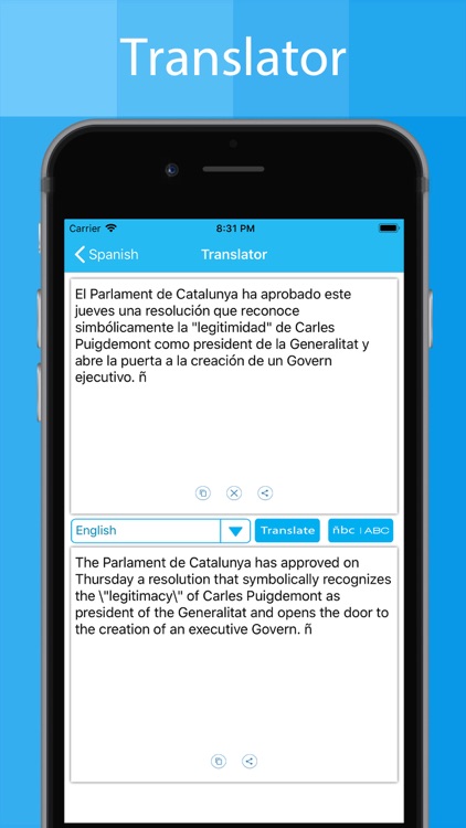 Spanish Keyboard - Translator screenshot-3