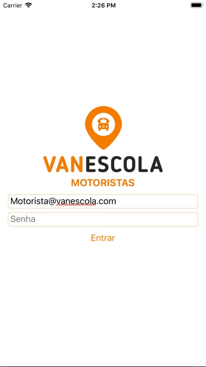 VanEscola - Motoristas