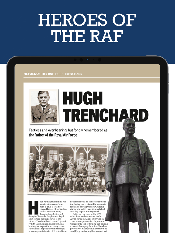 RAF and Militaria History iPad screenshot