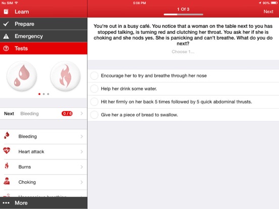 First Aid - Canadian Red Cross screenshot 4