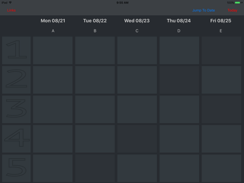 TerpScheduler screenshot 2