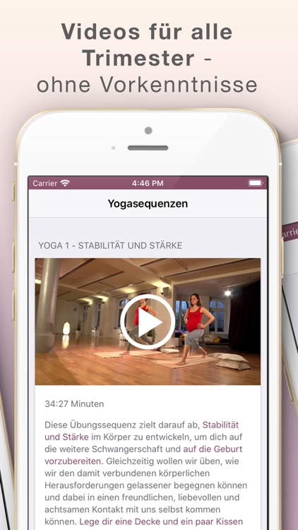 Schwangerschaftsyoga Workouts