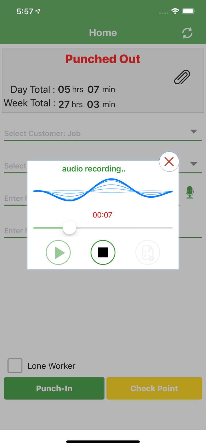 Timesheet Mobile™ screenshot 9