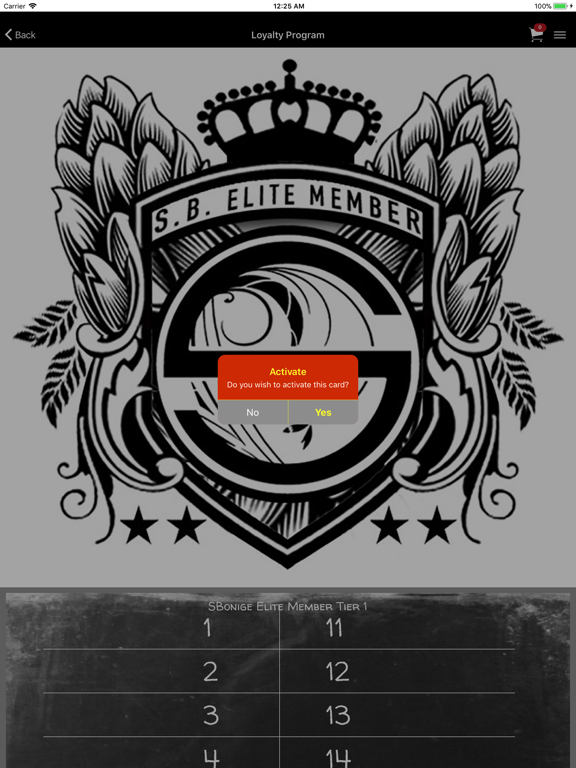 Something Brewery App iPad screenshot 5 - Food & Drink app