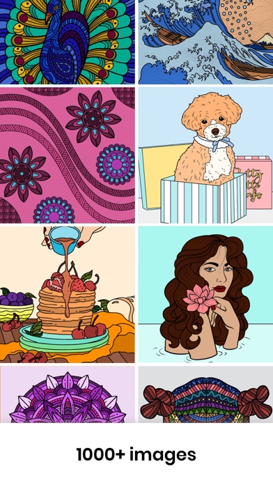 Colors - Therapy Coloring Book screenshot 3