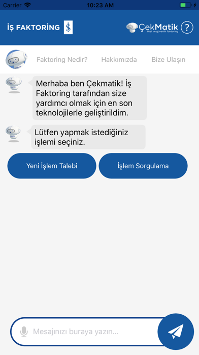 ÇekMatik Screenshot