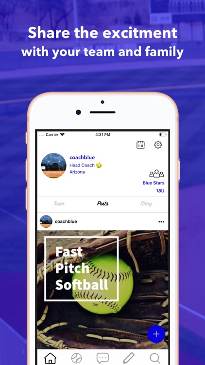 CleatedUp for softball coach