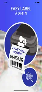 Easy Label(Admin) screenshot #1 for iPhone