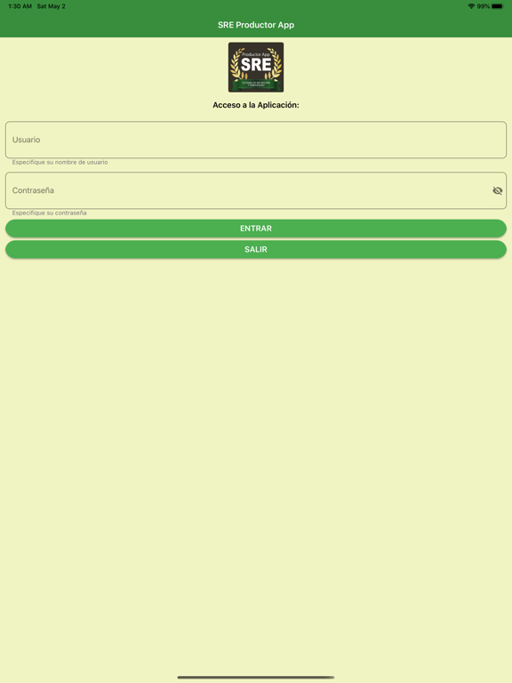Screenshot #4 pour SRE Productor App