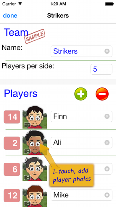 Who's On - Field Hockey Screenshot