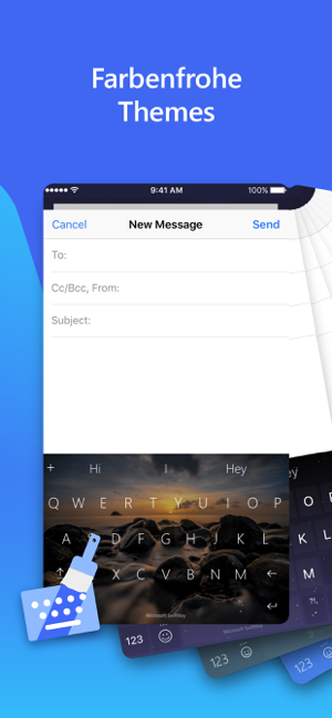 Microsoft SwiftKey-Tastatur Screenshot
