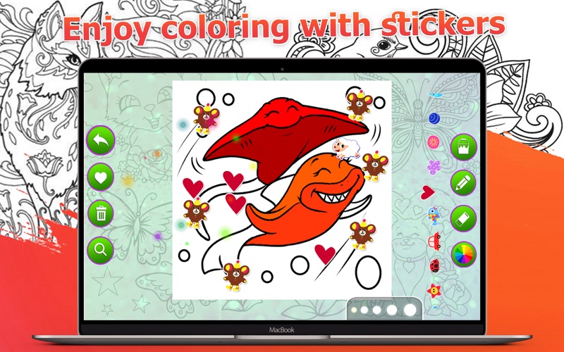 Screenshot #3 pour Cute Animal Coloring for Kids