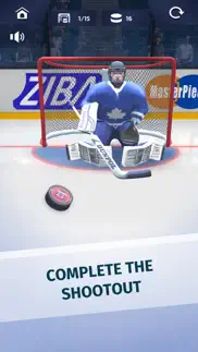 hockey match 3d – penalties iphone screenshot 2