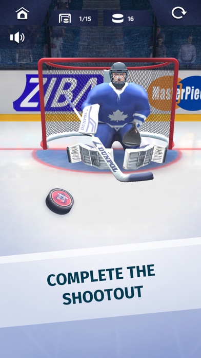 Hockey Match 3D – Penalties Screenshot
