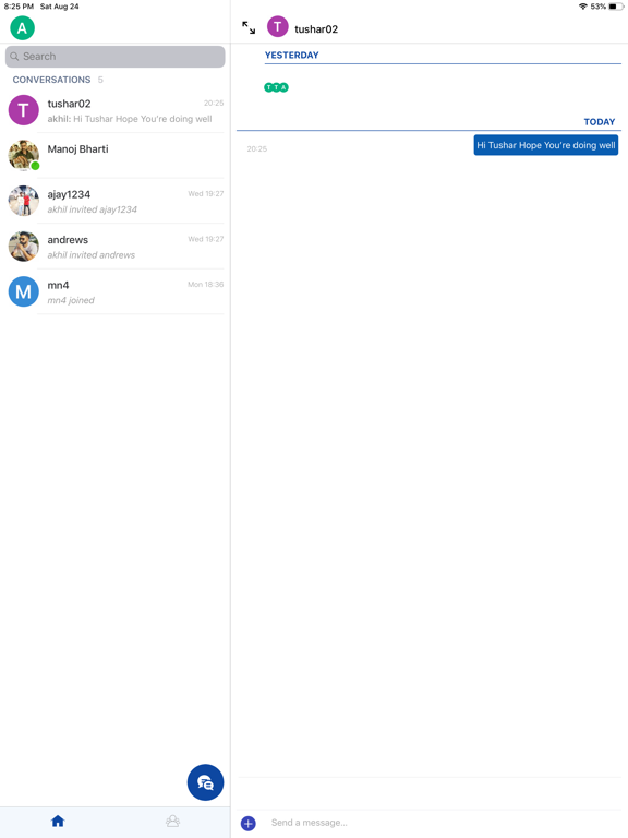 Screenshot #6 pour Rapid Chat - Secure Chatting