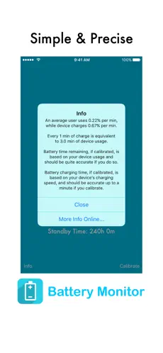 Snímek 4 Battery Monitor App iphone
