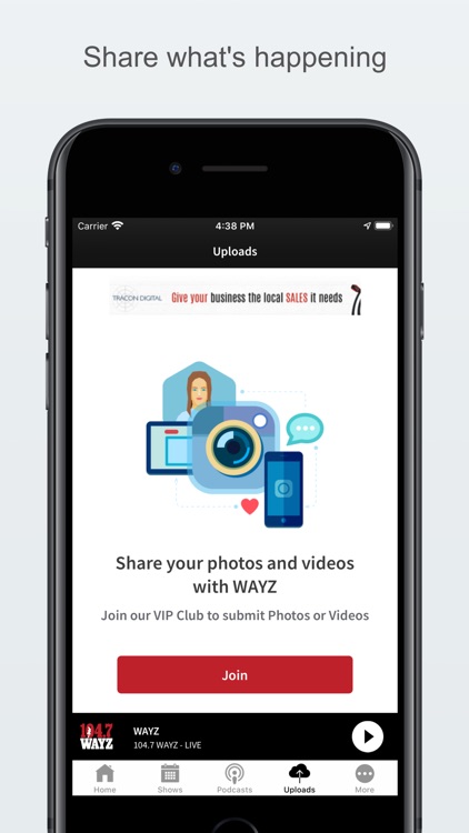 104.7 WAYZ screenshot-4