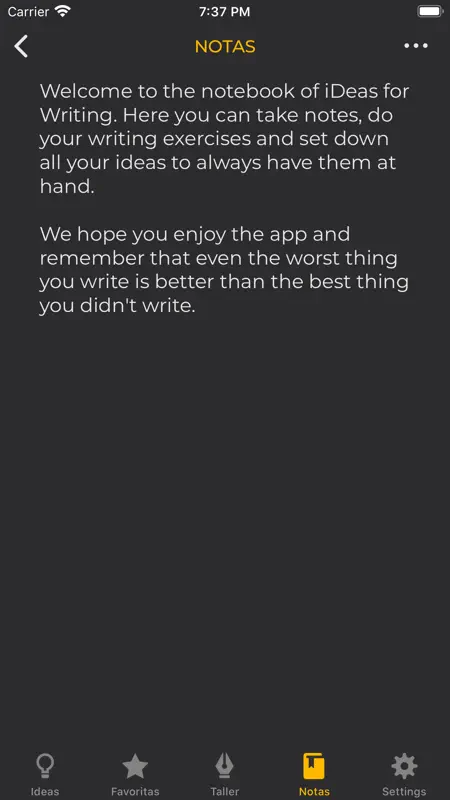 iDeas para Escribir screenshot 10 of 10