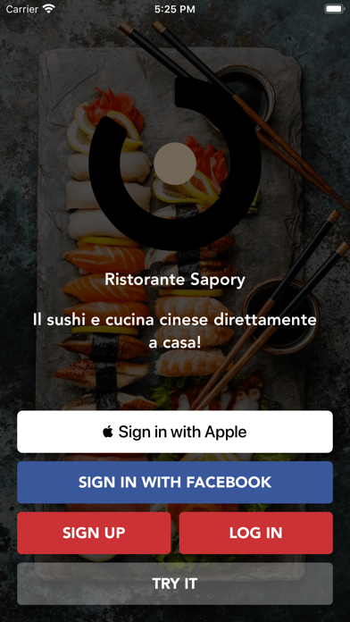 Ristorante Sapory Screenshot