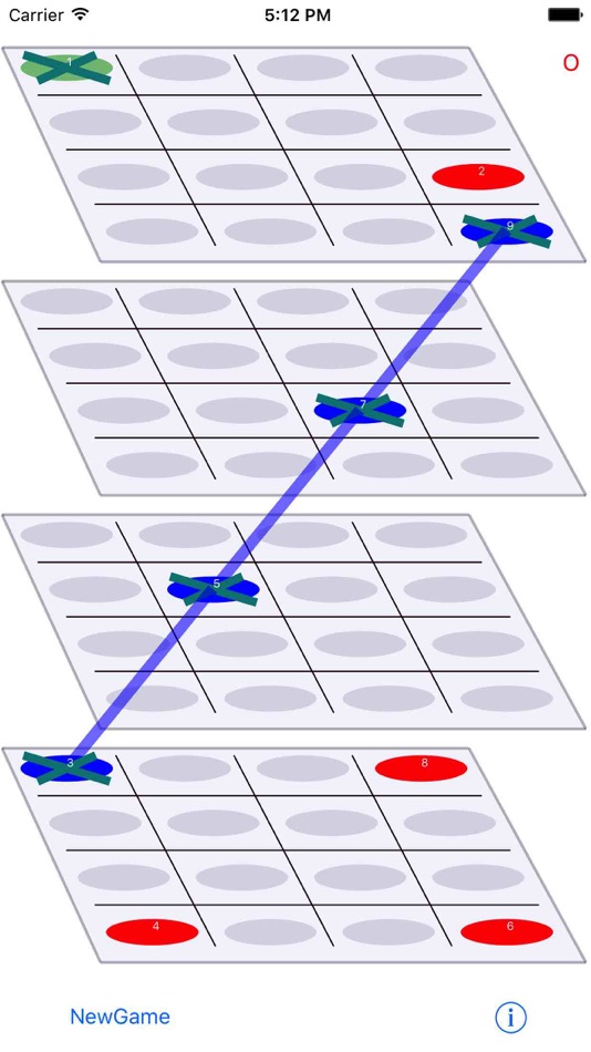 XOCubed (3D Tic Tac Toe) - 1.2.3 - (iOS)