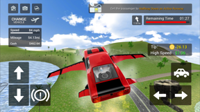 Flying Car Transport Simulator screenshot